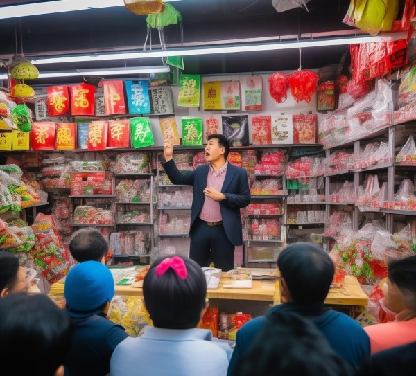 义乌商贸频道年中新闻，同年哥讲商业之道