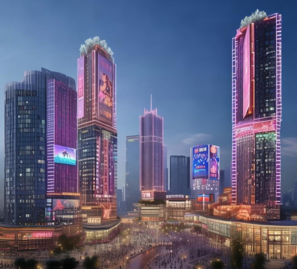 东辽商贸城，城市新地标与商业社会的融合