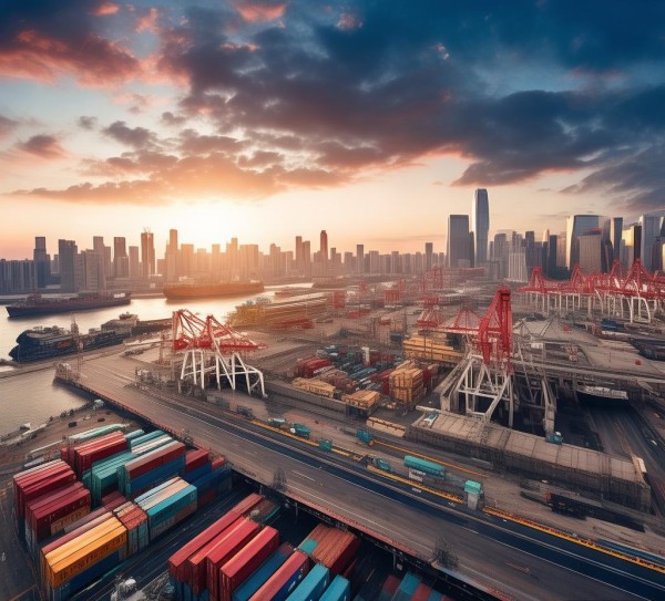 国际商贸物流港，见证全球贸易变革的见证者